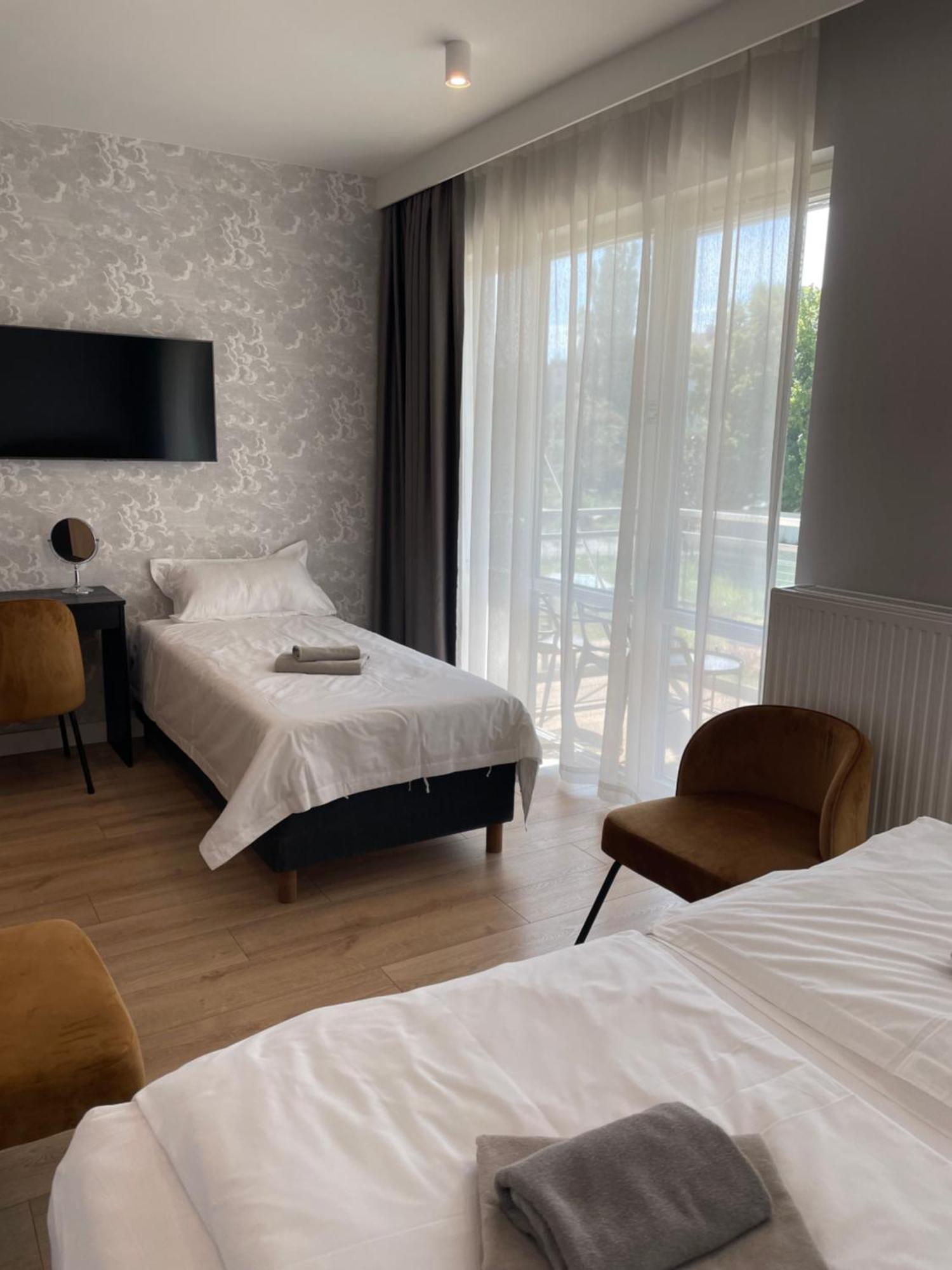 גדנסק Patio Riverfront Aparthotel מראה חיצוני תמונה